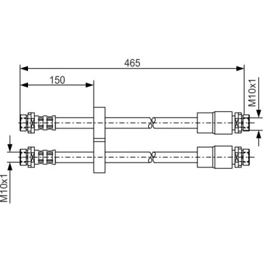 1 987 476 125 Bremsschlauch