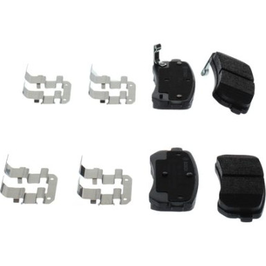 BOSCH | Bremsbelagsatz, Scheibenbremse | 0 986 494 627