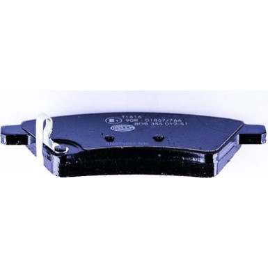 Hella Pagid | Bremsbelagsatz, Scheibenbremse | 8DB 355 012-511