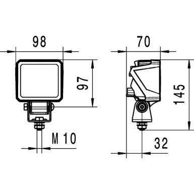 Hella | Arbeitsscheinwerfer | 1GA 996 479-011