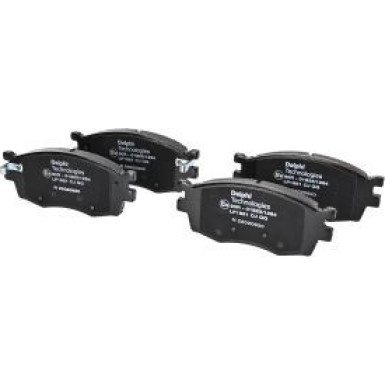 Delphi Bremsbelagsatz, Scheibenbremse LP1951