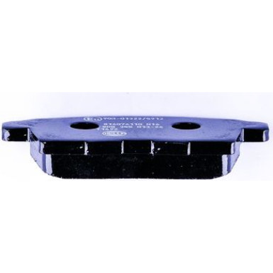 Hella | Bremsbelagsatz, Scheibenbremse | 8DB 355 013-261