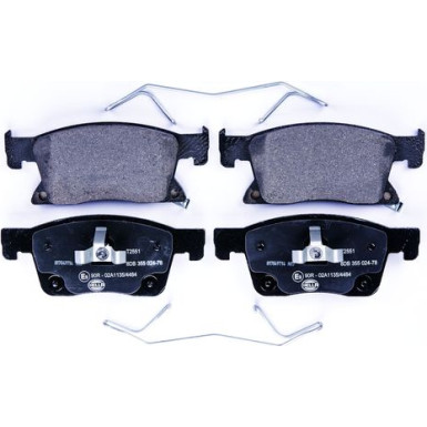 8DB 355 024-781 Bremsbelagsatz, Scheibenbremse