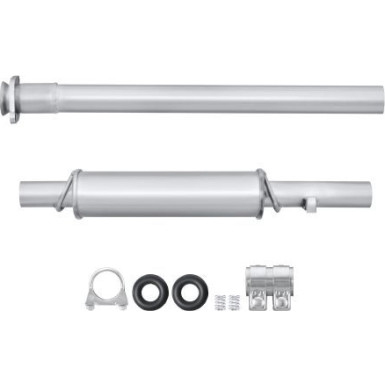 8LC 366 025-901 Mittelschalldämpfer Easy2Fit – PARTNERED with Faurecia