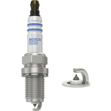4x BOSCH Zündkerze 0 242 236 595 Double Iridium