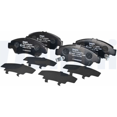 LP810 Bremsbelagsatz, Scheibenbremse