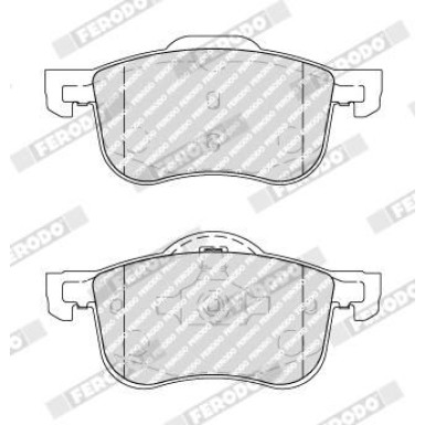 FDB1382 Bremsbelagsatz, Scheibenbremse PREMIER ECO FRICTION