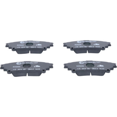 13.0460-5666.2 Bremsbelagsatz, Scheibenbremse