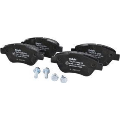 Delphi Bremsbelagsatz, Scheibenbremse LP1899