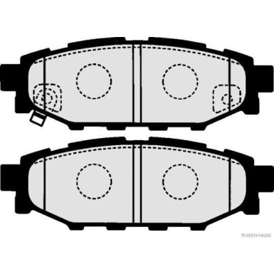 J3617003 Bremsbelagsatz, Scheibenbremse