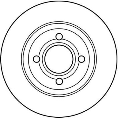 TRW | Bremsscheibe | DF2597