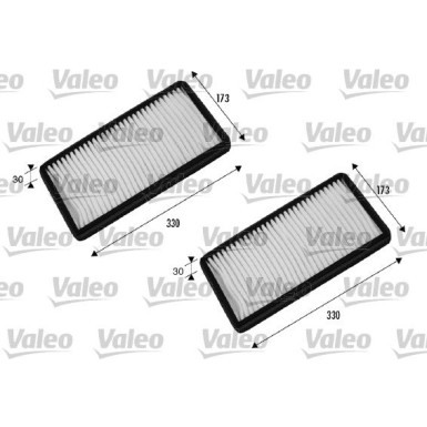 698856 Filter, Innenraumluft VALEO ESSENTIAL