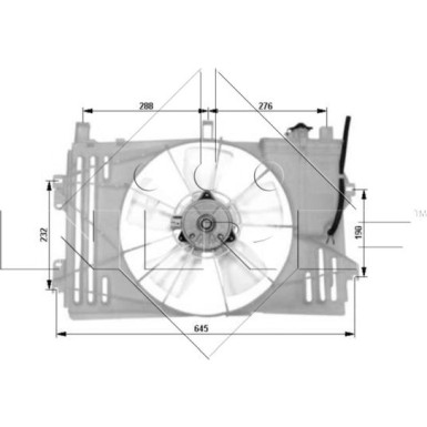 47053 Lüfter, Motorkühlung