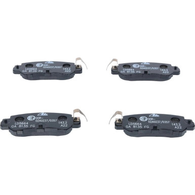 13.0470-5664.2 Bremsbelagsatz, Scheibenbremse ATE Ceramic