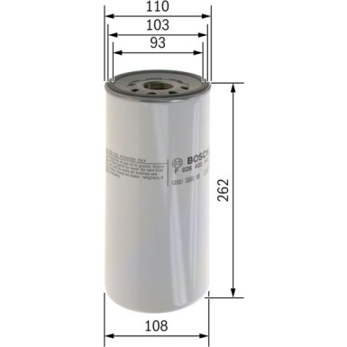 F 026 402 141 Kraftstofffilter