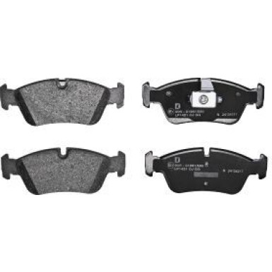 Delphi Bremsbelagsatz, Scheibenbremse LP1421