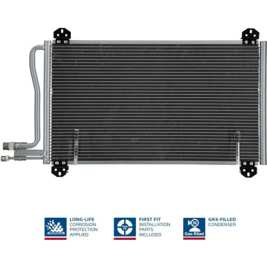 94225 Kondensator, Klimaanlage ** FIRST FIT ** 94225 Kondensator, Klimaanlage ** FIRST FIT **
