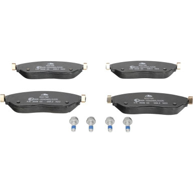 ATE | Bremsensatz, Scheibenbremse | 24.0128-0287.1 + 13.0460-2798.2