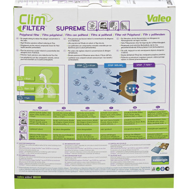 701027 Filter, Innenraumluft VALEO PROTECT MAX