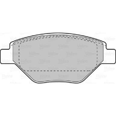 598557 Bremsbelagsatz, Scheibenbremse 598557 Bremsbelagsatz, Scheibenbremse