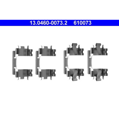 13.0460-0073.2 Zubehörsatz, Scheibenbremsbelag