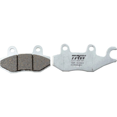 TRW | Bremsbelagsatz, Scheibenbremse | MCB582EC