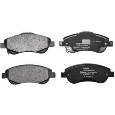 Delphi Bremsbelagsatz, Scheibenbremse LP2093