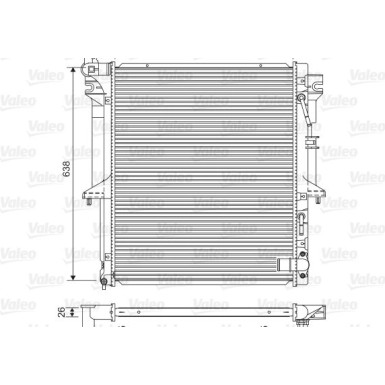 Valeo | Kühler, Motorkühlung | 701585