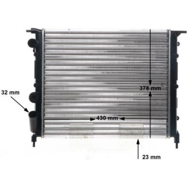 Mahle | Kühler, Motorkühlung | CR 476 000S
