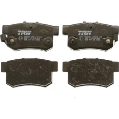 TRW Bremsbelagsatz, Scheibenbremse COTEC GDB774