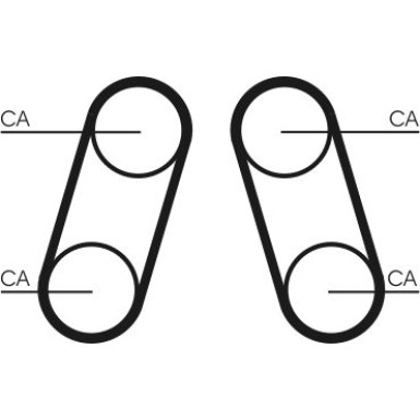 CT1097 Zahnriemen CT1097 Zahnriemen