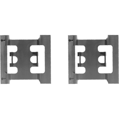 BOSCH | Zubehörsatz, Scheibenbremsbelag | 1 987 474 191