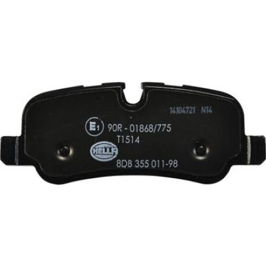 Hella | Bremsbelagsatz, Scheibenbremse | 8DB 355 011-981