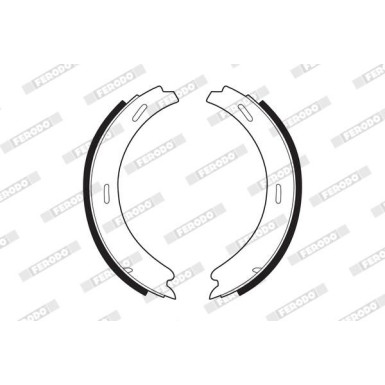 Ferodo | Bremsbackensatz, Feststellbremse | FSB196 Ferodo | Bremsbackensatz, Feststellbremse | FSB196