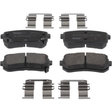 Ferodo | Bremsbelagsatz, Scheibenbremse | FDB4771