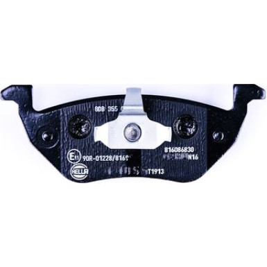 Hella | Bremsbelagsatz, Scheibenbremse | 8DB 355 014-951