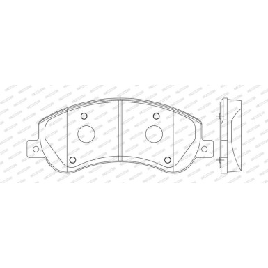 FVR1928 Bremsbelagsatz, Scheibenbremse PREMIER ECO FRICTION