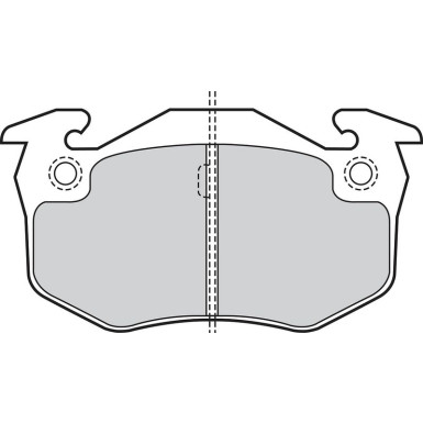 Valeo Bremsbelagsatz, Scheibenbremse ESSENTIAL 301396