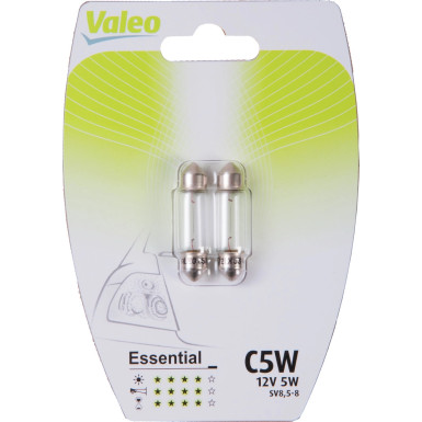Valeo | Glühlampe, Einstiegleuchte | 032124