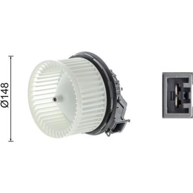 Mahle | Innenraumgebläse | AB 239 000P
