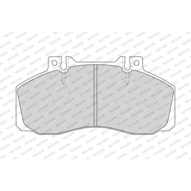 Ferodo | Bremsbelagsatz, Scheibenbremse | FVR1522