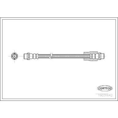 19031642 Bremsschlauch