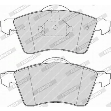 FVR1163 Bremsbelagsatz, Scheibenbremse PREMIER ECO FRICTION