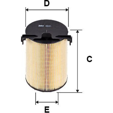 Valeo | Luftfilter | 585652