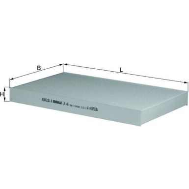 LA 46 Filter, Innenraumluft