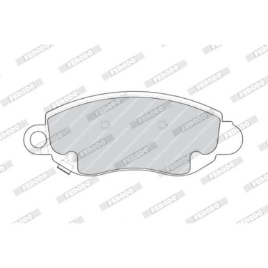 Ferodo | Bremsbelagsatz, Scheibenbremse | FVR1381