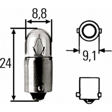 Hella | Glühlampe | 8GP 002 068-241