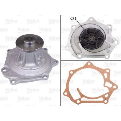 506731 Wasserpumpe, Motorkühlung