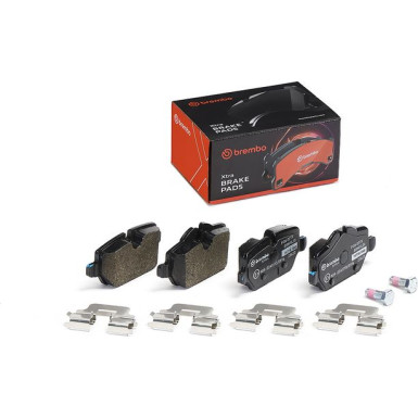 Brembo | Bremsbelagsatz, Scheibenbremse | P 06 037X Brembo | Bremsbelagsatz, Scheibenbremse | P 06 037X