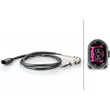 Hella | Sensor, Abgastemperatur | 6PT 014 494-671